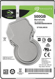 SEAGATE Barracuda 500GB HDD SATA 6Gb/s 5400rpm 2.5inch 7mm height 128Mb cache BLK