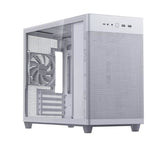 Case|ASUS|Prime AP201 Tempered Glass|Micro|Not included|MicroATX|MiniITX|Colour White|PRIMEAP201TG