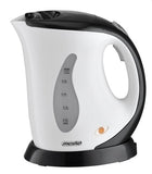 Mesko Kettle  MS 1236c Standard, Plastic, White/black, 760 W, 0.6 L