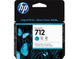 HP 712 29-ml Cyan DesignJet Ink Cartridge