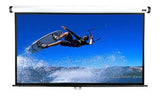 Elite Screens Manual Series M100XWH Diagonal 100 ", 16:9, Viewable screen width (W) 221 cm, White