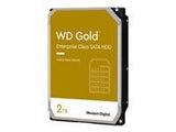 WD Gold 2TB HDD 7200rpm 6Gb/s serial ATA sATA 128MB cache 3.5inch intern RoHS compliant Enterprise Bulk