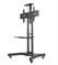 NEOMOUNTS BY NEWSTAR Monitor/TV Mobile Floorstand 32inch-75inch 45kg VESA600x400 Height Adjust 103-153cm public LFD Trolley black