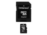 MEMORY MICRO SDHC 8GB C10/W/ADAPTER 3413460 INTENSO