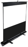 Elite Screens F84NWH ezCinema Portable Screen 84'' 16:9 / Diagonal 213.4cm, W 185.9cm x H 104.6cm / Black case / MaxWhite material / Gain 1.1 / 160° viewing angle / Telescoping support mechanism / Fl