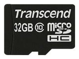 TRANSCEND 32GB micro SDHC Card Class 10 NoBox and Adapter