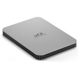 LACIE Mobile Drive HDD USB-C 4TB 2.5inch Moon Silver with USB-C cable