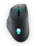 Dell Gaming Mouse AW620M Wired/Wireless, Dark Side of the Moon, Alienware Wireless Gaming Mouse