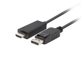 Lanberg DisplayPort to HDMI Cable 	CA-DPHD-11CC-0050-BK 3 m