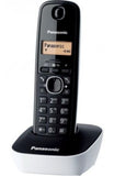 Panasonic Cordless KX-TG1611FXW Black/White, Caller ID, Phonebook capacity 50 entries, Built-in display, Wireless connection,