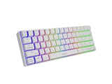 Genesis THOR 660 RGB Gaming keyboard, RGB LED light, US, White, Bluetooth, Wired, Wireless connection, Gateron Red Switch