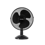 Mesko Fan MS 7309 Table Fan, Number of speeds 3, 40 W, Oscillation, Diameter 30 cm, Black