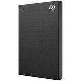 SEAGATE One Touch Potable 2TB USB 3.0 compatible with MAC and PC including data recovery service black