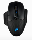 CORSAIR DARK CORE RGB PRO Wireless FPS/MOBA Gaming Mouse with SLIPSTREAM Technology Black Backlit RGB LED 18000 DPI Optical EU