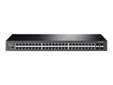 TP-LINK TL-SG3452 JetStream 48-Port Gigabit L2 Managed Switch with 4 Gigabit SFP Slots Omada SDN