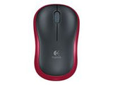 LOGITECH M185 Wireless Mouse - RED - EER2