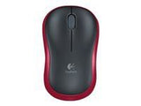 LOGITECH M185 Wireless Mouse - RED - EER2