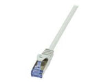 LOGILINK CQ3142S - Patchcord Cat.6A 10G S/FTP PIMF PrimeLine 50m grey