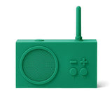 LEXON FM radio and wireless speaker TYKHO3 Portable, Wireless connection, Green, Bluetooth