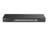 D-LINK 24-port Gigabit Managed Switch plus 4 Combo 1000BaseT/SFP