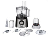 Bosch Food Processor MCM3401M Black/Stainless steel, 800 W, Number of speeds 2, 2.3 L, Blender, Meat mincer