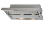 CATA Hood TFH 5250 X Telescopic, Energy efficiency class D, Width 50 cm, 325 m�/h, Slider control, LED, Inox