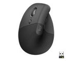 LOGITECH LIFT Left Vertical Ergonomic Mouse - GRAPHITE / BLACK - EMEA