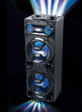 Muse M-1986 DJ Speaker, Wired, Bluetooth, Black Muse