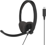 Koss USB Communication Headsets CS300 On-Ear, Microphone, Noice canceling, USB, Black