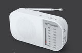 Muse M-025 RW, Portable radio, White