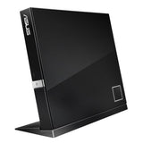 ASUS SBW-06D2X-U BluRay Slim Line USB2.0 black 6x BD-R SL/DL 8x DVDÂ±R 6x DVDÂ±R DL 5x DVD-RAM USB 2.0 incl.Cyberlink