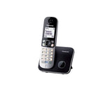 Panasonic Cordless KX-TG6811FXB Black, Caller ID, Wireless connection, Phonebook capacity 120 entries, Conference call, Built-in display, Speakerphone