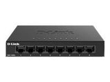 D-LINK 8-Port Layer2 Gigabit Light Switch without IGMP