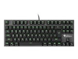 NATEC NKG-0945 Keyboard GENESIS THOR 300 TKL GAMING Green Backlight USB, US layout