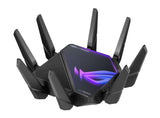 Asus Wifi 6 802.11ax Quad-band Gigabit Gaming Router ROG GT-AXE16000 Rapture  802.11ax, 1148+4804+4804+48004 Mbit/s, 10/100/1000 Mbit/s, Ethernet LAN (RJ-45) ports 4, MU-MiMO Yes, No mobile broadband,