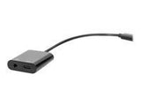 DIGITUS AK-300400-002-S Cable USB 3.1 Type C Gen.2 SuperSpeed+ 10Gbps Mini Jack 3.5mm + Type USB C black