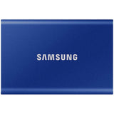 SAMSUNG Portable SSD T7 500GB external USB 3.2 Gen 2 indigo blue