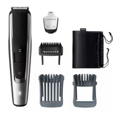 Philips Beard trimmer BT5522/15 Series 5000 Operating time (max) 120 min, Number of length steps 40, Step precise 0.2 mm, Lithium Ion, Black/Stainless Steel, Cord or Cordless