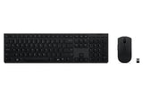 Lenovo Professional Wireless Rechargeable Keyboard and Mouse Combo Nordic Grey