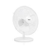 Tristar Desk fan VE-5727 Diameter 30 cm, White, Number of speeds 3, 40 W, Oscillation