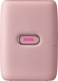 Fujifilm Portable Printer instax mini Link Colour, Photo Printer, Wi-Fi, Dusky Pink, Lithium-ion