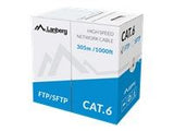 LANBERG LCF6-11CU-0305-S FTP stranded cable CU cat. 6 305m gray