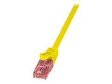 LOGILINK CQ3047S LOGILINK -Patch Cable Cat.6A 10G S/FTP PIMF PrimeLine yellow 1,5m