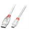 CABLE USB2 A TO MINI-B 2M/TRANSPARENT 41783 LINDY