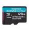 KINGSTON 128GB microSDXC Canvas Go Plus 170R A2 U3 V30 Single Pack w/o ADP