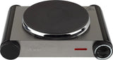 Tristar Free standing table hob KP-6191 Number of burners/cooking zones 1, Stainless Steel/Black, Electric