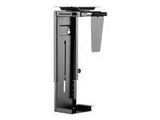 TECHLY 102819 Wall / under-desk computer PC holder adjustable rotating black