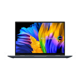 Asus Zenbook 14 Flip UP5401ZA-KN011W Pine Grey, 14 ", OLED, Touchscreen, 2.8K, 2880 x 1800 pixels, Glare, Intel Core i7, i7-12700H, 16 GB, LPDDR5 on board, SSD 1000 GB, Intel Iris Xe Graphics, No O