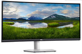 LCD Monitor|DELL|S3422DW|34"|Curved/21 : 9|Panel VA|3440x1440|21:9|Matte|4 ms|Speakers|Height adjustable|Tilt|210-AXKZ