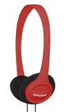 Koss Headphones KPH7r Wired, On-Ear, 3.5 mm, Red